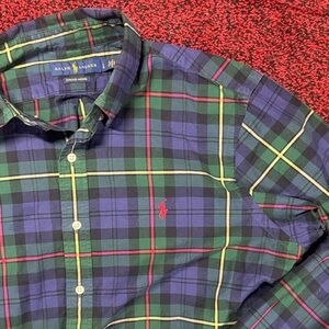 Ralph Lauren Men's Multicolor Plaid Shirt